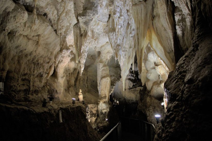 Unterwegs im Ruakuri Cave