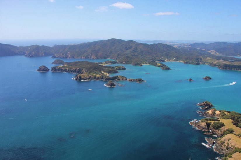 Ausblick über die Bay of Islands