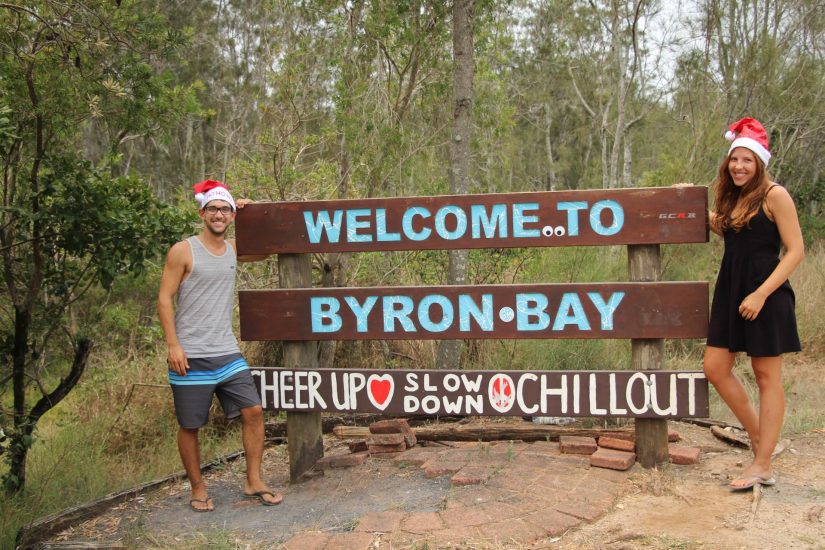 Ankunft in Byron Bay